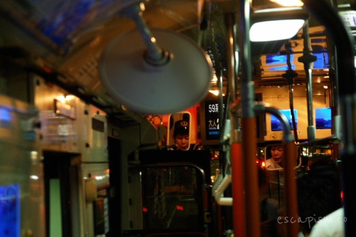 sofer autobuz kyoto japonia