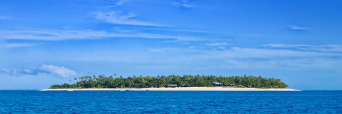 insula tavarua fiji panorama
